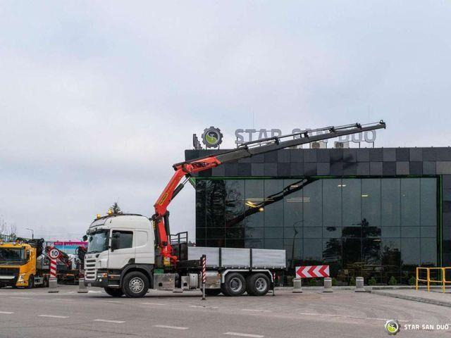 Scania P400 6x2 PALFINGER PK 26002 EH HDS Crane Kiper - Самосвал камион, Камион с кран: снимка 5 Scania P400 6x2 PALFINGER PK 26002 EH HDS Crane Kiper - Самосвал камион, Камион с кран: снимка 5