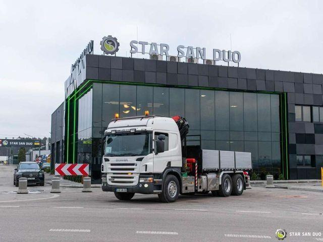 Scania P400 6x2 PALFINGER PK 26002 EH HDS Crane Kiper - Самосвал камион, Камион с кран: снимка 3 Scania P400 6x2 PALFINGER PK 26002 EH HDS Crane Kiper - Самосвал камион, Камион с кран: снимка 3