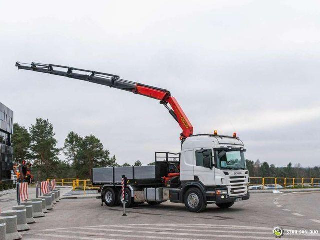 Scania P400 6x2 PALFINGER PK 26002 EH HDS Crane Kiper - Самосвал камион, Камион с кран: снимка 4 Scania P400 6x2 PALFINGER PK 26002 EH HDS Crane Kiper - Самосвал камион, Камион с кран: снимка 4