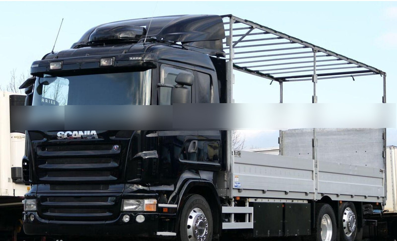 Scania R 580 6x2 Flatbed + Tail lift - Бордови камион: снимка 1 Scania R 580 6x2 Flatbed + Tail lift - Бордови камион: снимка 1