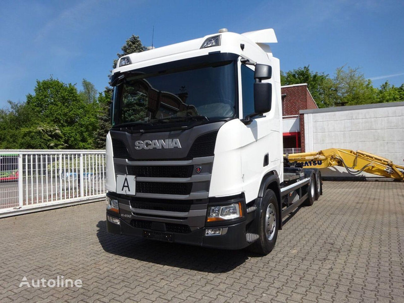 Scania R450 Hook lift truck 6x2 - Мултилифт с кука камион: снимка 3 Scania R450 Hook lift truck 6x2 - Мултилифт с кука камион: снимка 3