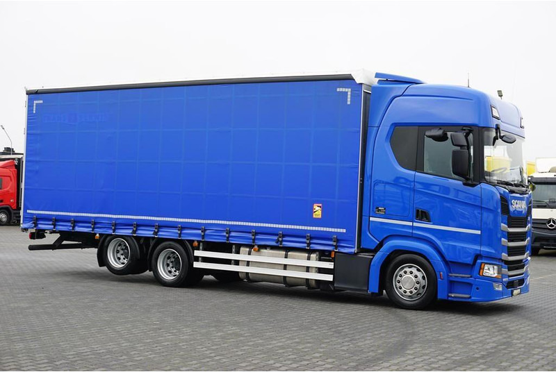 Scania / S 500 / ACC / E 6 / FIRANKA / 20 PALET / DŁ. 8,1 M / RETARDER - Камион с брезент: снимка 4 Scania / S 500 / ACC / E 6 / FIRANKA / 20 PALET / DŁ. 8,1 M / RETARDER - Камион с брезент: снимка 4