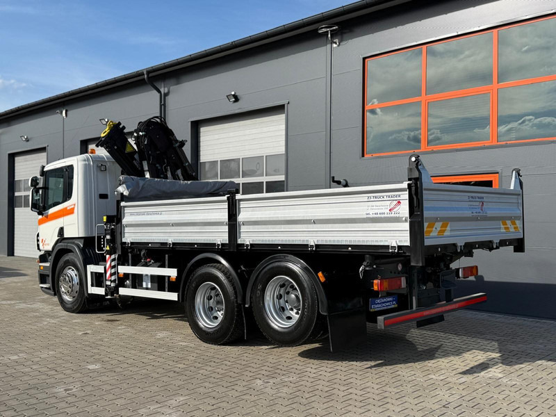 Scania SCANIA P270 6x2 wywrotka 3-stronna + HDS TEREX ATLAS 165.2E - Самосвал камион, Камион с кран: снимка 3 Scania SCANIA P270 6x2 wywrotka 3-stronna + HDS TEREX ATLAS 165.2E - Самосвал камион, Камион с кран: снимка 3