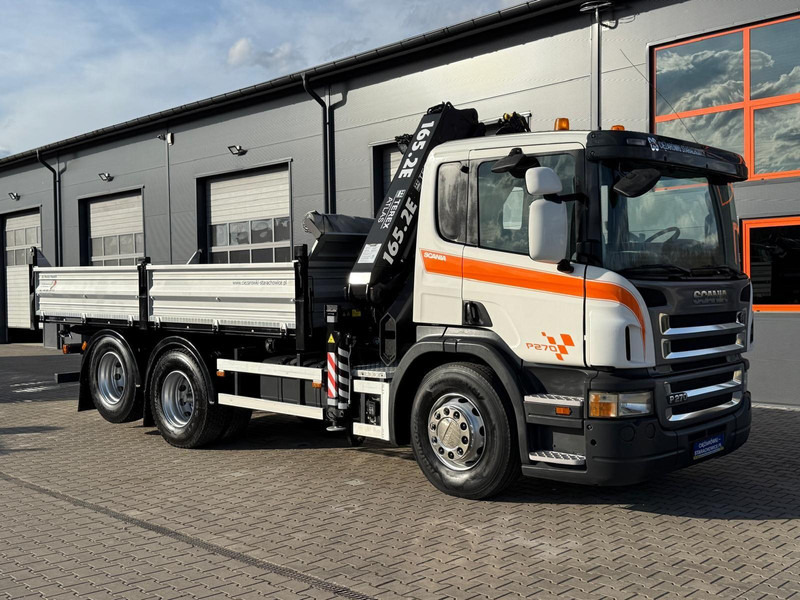 Scania SCANIA P270 6x2 wywrotka 3-stronna + HDS TEREX ATLAS 165.2E - Самосвал камион, Камион с кран: снимка 4 Scania SCANIA P270 6x2 wywrotka 3-stronna + HDS TEREX ATLAS 165.2E - Самосвал камион, Камион с кран: снимка 4