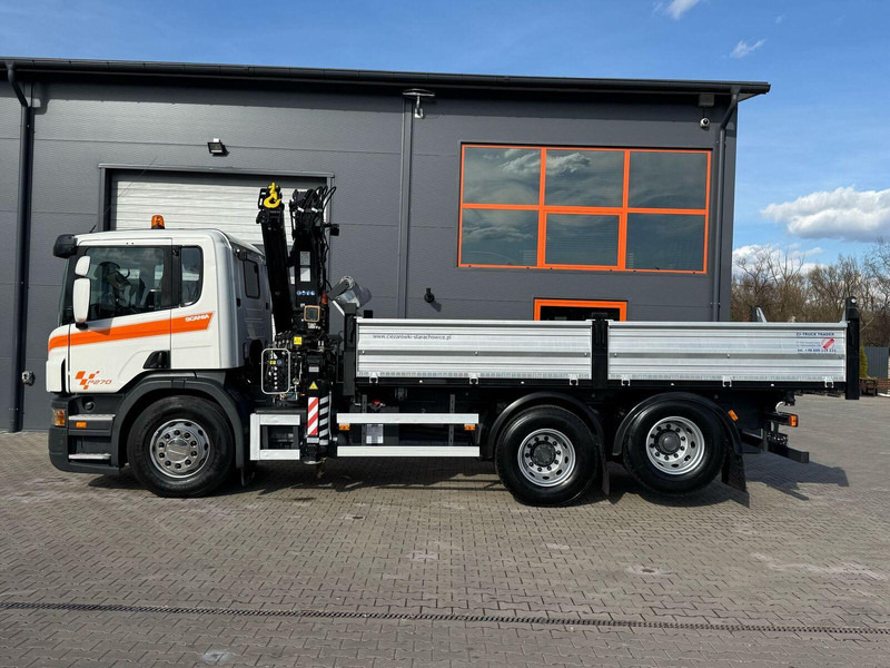 Scania SCANIA P270 6x2 wywrotka 3-stronna + HDS TEREX ATLAS 165.2E - Самосвал камион, Камион с кран: снимка 2 Scania SCANIA P270 6x2 wywrotka 3-stronna + HDS TEREX ATLAS 165.2E - Самосвал камион, Камион с кран: снимка 2