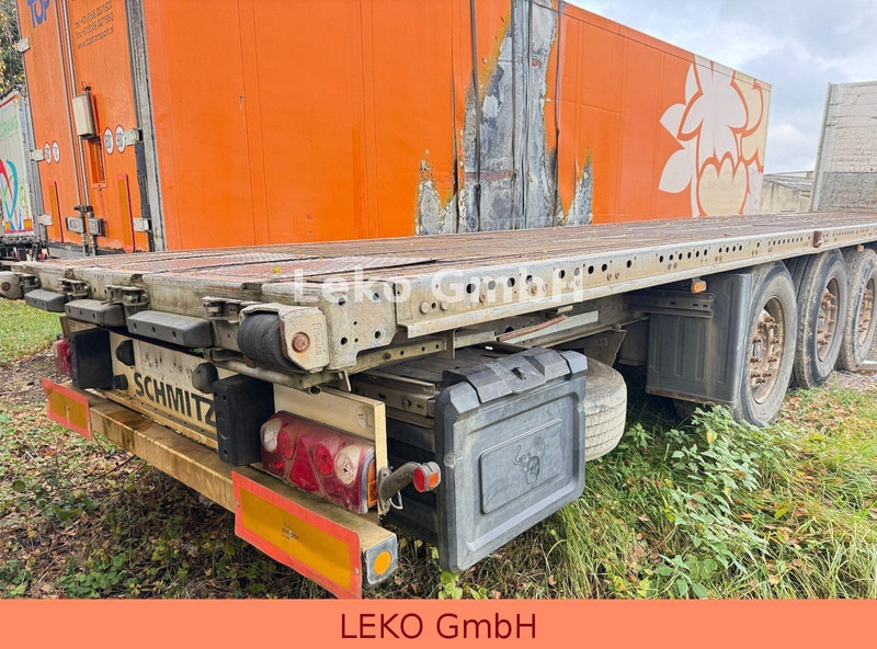 Schmitz Cargobull - Бордово полуремарке/ Платформа: снимка 5 Schmitz Cargobull - Бордово полуремарке/ Платформа: снимка 5