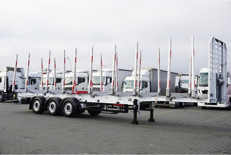 Schwarzmüller / KŁONICOWA / DO DREWNA WAGA 5 700 KG / OŚ PODNOSZONA - Ремарке за дърва: снимка 4 Schwarzmüller / KŁONICOWA / DO DREWNA WAGA 5 700 KG / OŚ PODNOSZONA - Ремарке за дърва: снимка 4