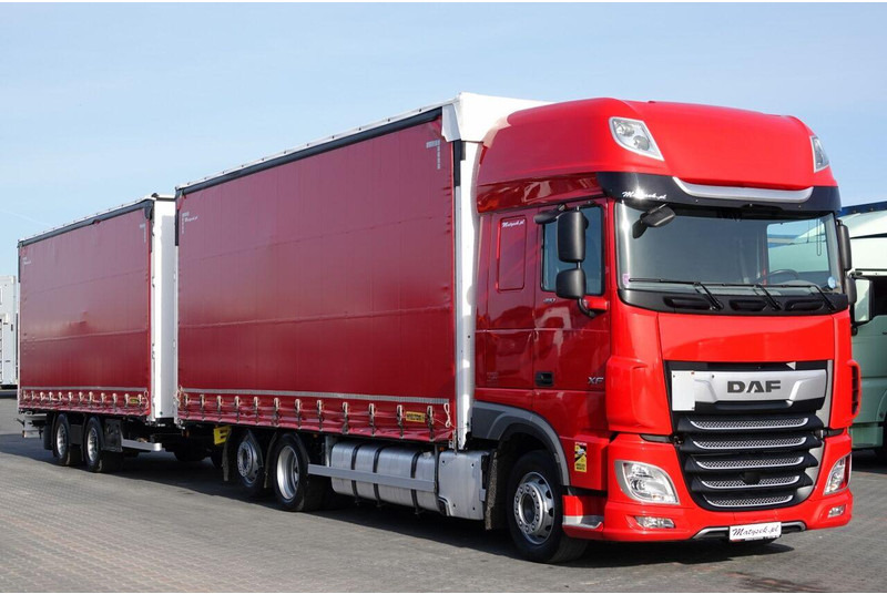 DAF XF 480 / ZESTAW TANDEM / 120 M3 / PRZEJAZDOWY / PO ZŁOTYM KONTRA - Влекач: снимка 1 DAF XF 480 / ZESTAW TANDEM / 120 M3 / PRZEJAZDOWY / PO ZŁOTYM KONTRA - Влекач: снимка 1