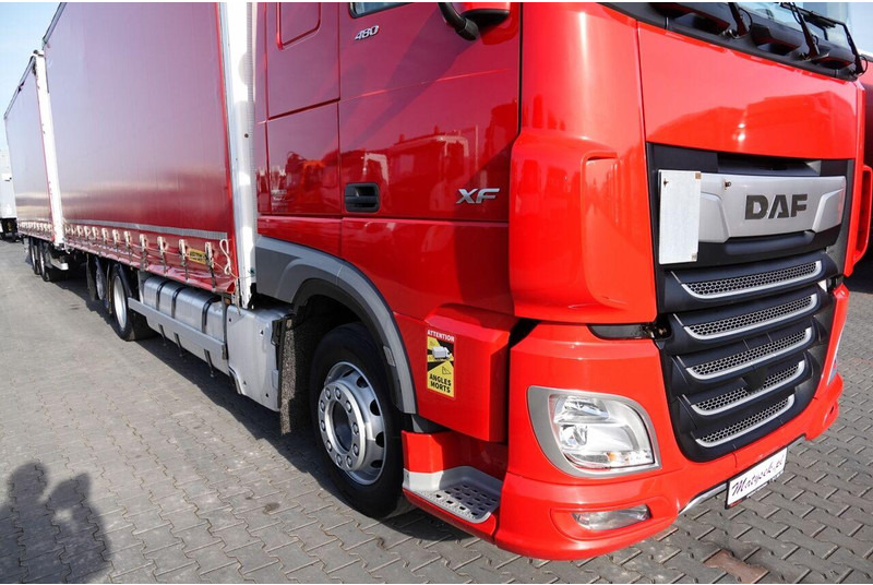DAF XF 480 / ZESTAW TANDEM / 120 M3 / PRZEJAZDOWY / PO ZŁOTYM KONTRA - Влекач: снимка 5 DAF XF 480 / ZESTAW TANDEM / 120 M3 / PRZEJAZDOWY / PO ZŁOTYM KONTRA - Влекач: снимка 5