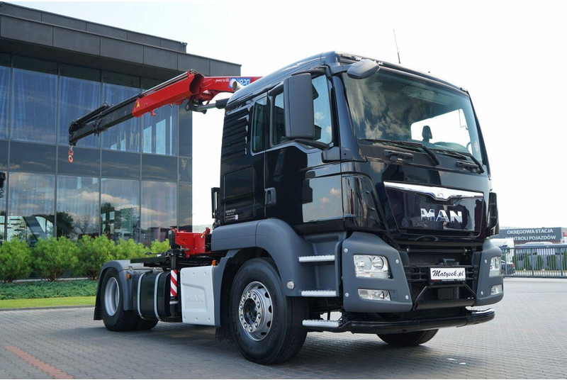 MAN TGS 18.480 / 4x2 / HDS HMF 1820 K6 / WYSIEG 17,2 m / MANUAL / ST - Влекач: снимка 1 MAN TGS 18.480 / 4x2 / HDS HMF 1820 K6 / WYSIEG 17,2 m / MANUAL / ST - Влекач: снимка 1