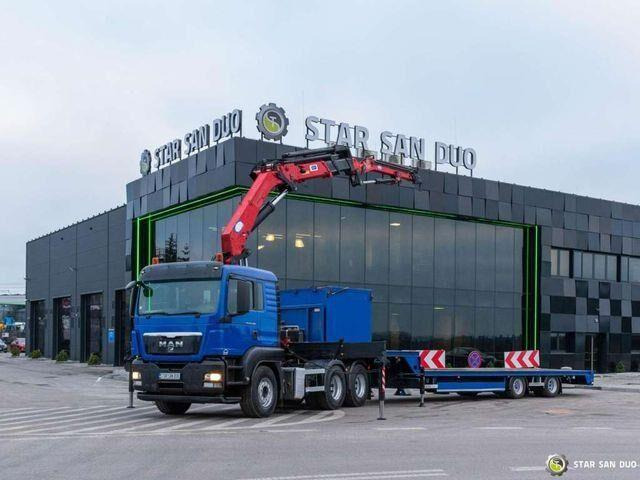 MAN TGS 26.400 6x4 HMF 3722 Fly Crane Kran Semitrai - Влекач: снимка 1 MAN TGS 26.400 6x4 HMF 3722 Fly Crane Kran Semitrai - Влекач: снимка 1