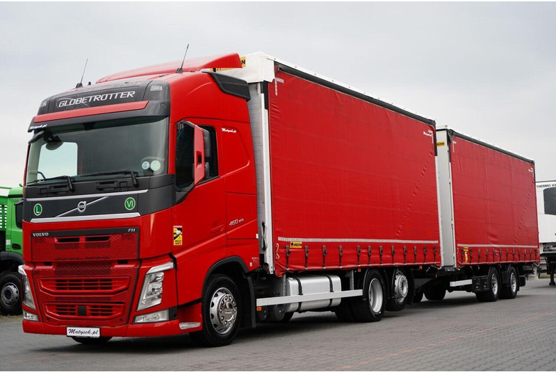 Volvo FH 460 / ZESTAW TANDEM 120 M3 / PRZEJAZDOWY / I-PARK COOL / WIEL - Влекач: снимка 1 Volvo FH 460 / ZESTAW TANDEM 120 M3 / PRZEJAZDOWY / I-PARK COOL / WIEL - Влекач: снимка 1