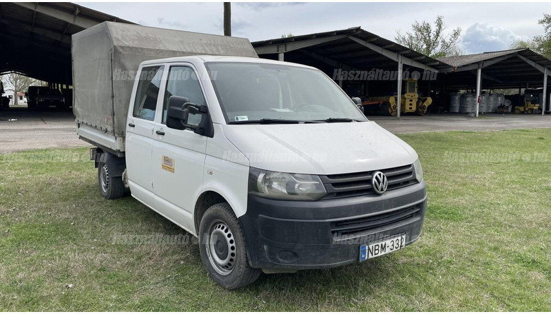 Volkswagen Transporter T5 Doka curtain side - Брезентов бус, Бус с двойна кабина: снимка 1 Volkswagen Transporter T5 Doka curtain side - Брезентов бус, Бус с двойна кабина: снимка 1
