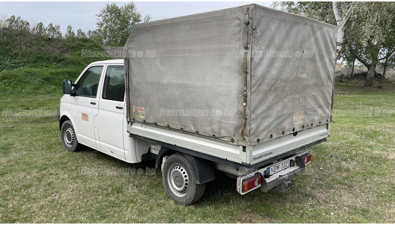 Volkswagen Transporter T5 Doka curtain side - Брезентов бус, Бус с двойна кабина: снимка 4 Volkswagen Transporter T5 Doka curtain side - Брезентов бус, Бус с двойна кабина: снимка 4