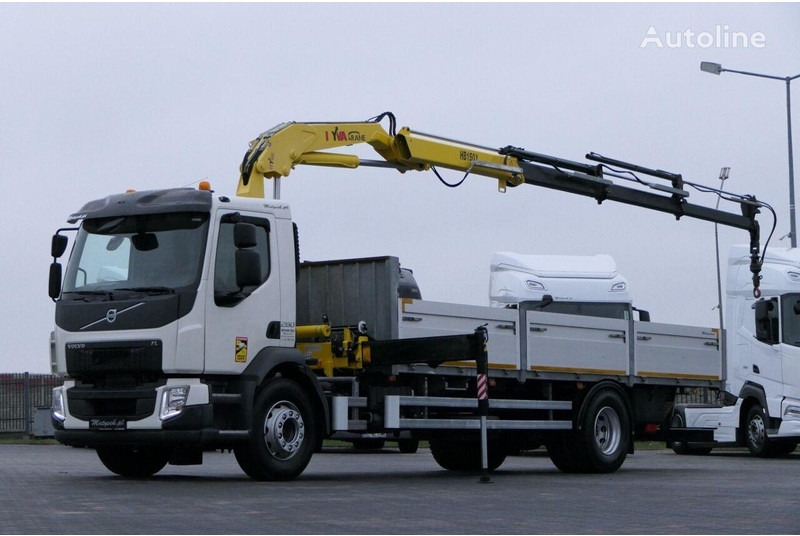 Volvo FE 280 - Бордови камион, Камион с кран: снимка 4 Volvo FE 280 - Бордови камион, Камион с кран: снимка 4