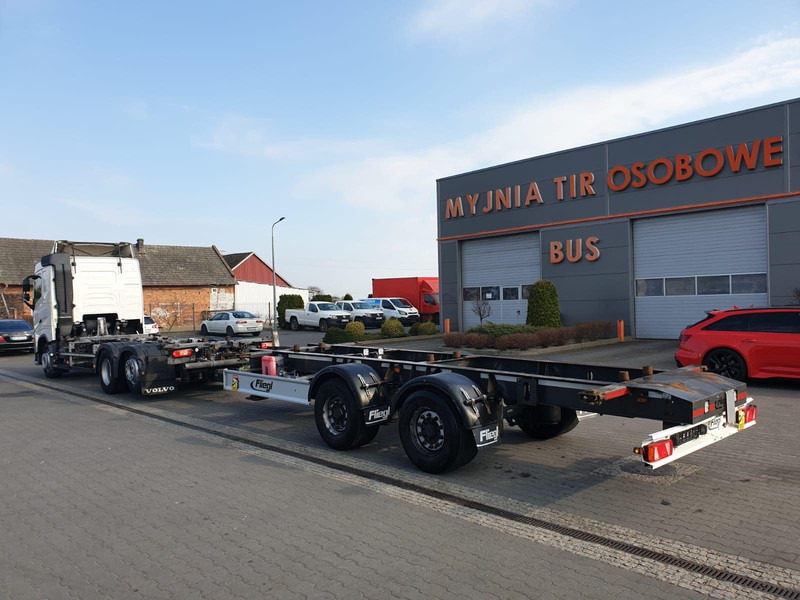 Volvo FH 460 EURO 6 BDF SWAP CHASSIS + TRAILER FLIEGL TWP180 - Шаси кабина: снимка 5 Volvo FH 460 EURO 6 BDF SWAP CHASSIS + TRAILER FLIEGL TWP180 - Шаси кабина: снимка 5