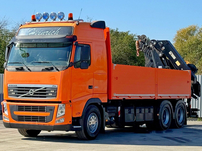 Volvo FH 460 * HIAB 377 E - 7 HIPRO + FUNK * 6x4 - Бордови камион, Камион с кран: снимка 3 Volvo FH 460 * HIAB 377 E - 7 HIPRO + FUNK * 6x4 - Бордови камион, Камион с кран: снимка 3