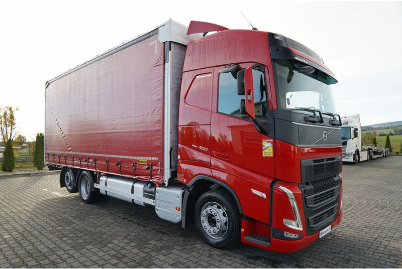 Volvo FH 460 / SOLÓWKA / I-SAVE / I-PARK COOL / OŚ PODNOSZONA SKRĘTNA - Камион с брезент: снимка 3 Volvo FH 460 / SOLÓWKA / I-SAVE / I-PARK COOL / OŚ PODNOSZONA SKRĘTNA - Камион с брезент: снимка 3
