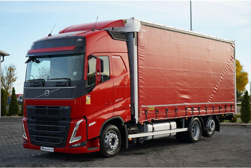 Volvo FH 460 / SOLÓWKA / I-SAVE / I-PARK COOL / OŚ PODNOSZONA SKRĘTNA - Камион с брезент: снимка 4 Volvo FH 460 / SOLÓWKA / I-SAVE / I-PARK COOL / OŚ PODNOSZONA SKRĘTNA - Камион с брезент: снимка 4