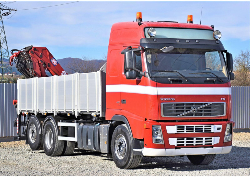Volvo FH 480 Kipper 6,20m + HMF 1823 K3 + FUNK - Самосвал камион, Камион с кран: снимка 3 Volvo FH 480 Kipper 6,20m + HMF 1823 K3 + FUNK - Самосвал камион, Камион с кран: снимка 3