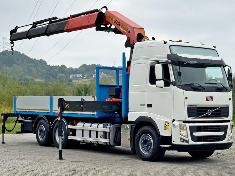 Volvo FH 500 - Бордови камион, Камион с кран: снимка 2 Volvo FH 500 - Бордови камион, Камион с кран: снимка 2