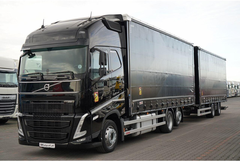 Volvo FH 500 / I-SAVE / XL / ZESTAW TANDEM PRZEJAZDOWY 120 M3 / 2023 - Камион с брезент: снимка 4 Volvo FH 500 / I-SAVE / XL / ZESTAW TANDEM PRZEJAZDOWY 120 M3 / 2023 - Камион с брезент: снимка 4