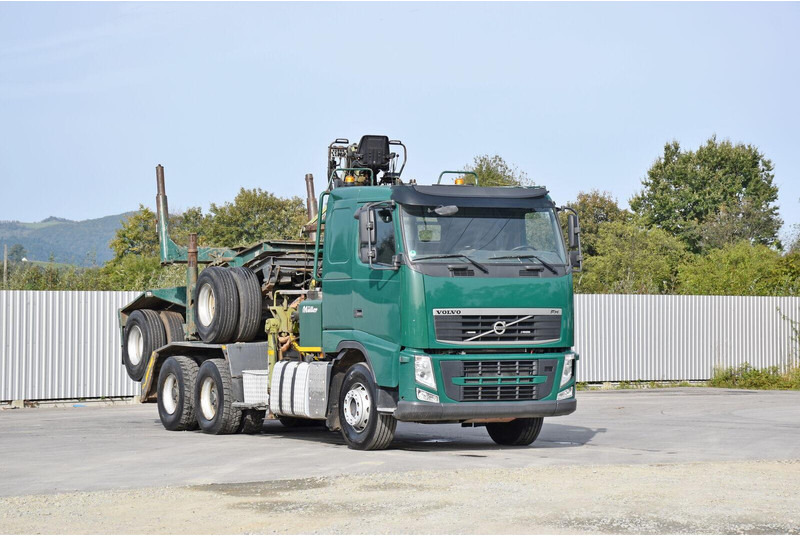 Volvo FH 500 * LOGLIFT F251 S80A + Anhänger /6x4 - Камион за дърва, Камион с кран: снимка 2 Volvo FH 500 * LOGLIFT F251 S80A + Anhänger /6x4 - Камион за дърва, Камион с кран: снимка 2
