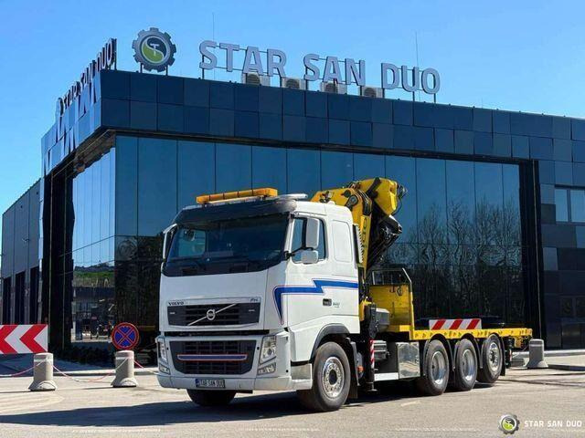 Бордови камион, Камион с кран Volvo FH 520 8x4 HMF ODIN K6 EURO 5 FLY JIB Crane: снимка 11 Бордови камион, Камион с кран Volvo FH 520 8x4 HMF ODIN K6 EURO 5 FLY JIB Crane: снимка 11