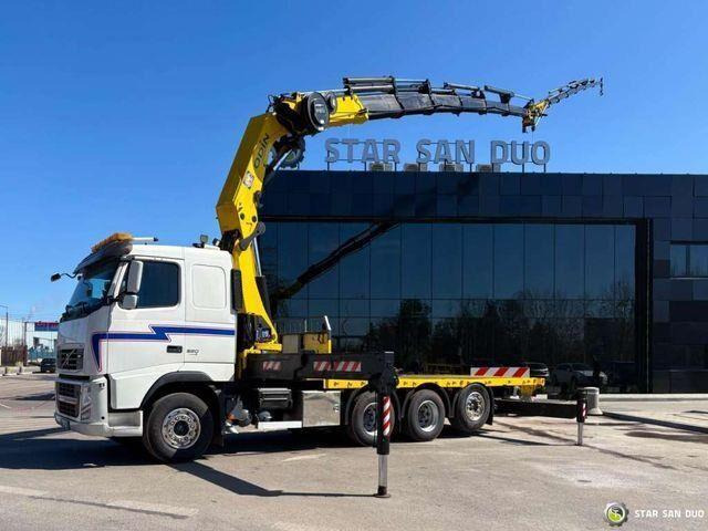 Бордови камион, Камион с кран Volvo FH 520 8x4 HMF ODIN K6 EURO 5 FLY JIB Crane: снимка 7 Бордови камион, Камион с кран Volvo FH 520 8x4 HMF ODIN K6 EURO 5 FLY JIB Crane: снимка 7