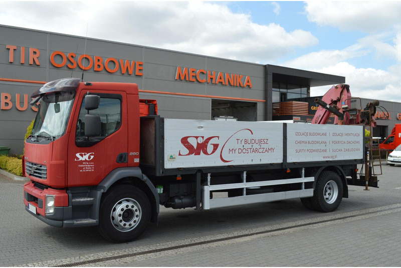 Volvo FL 18.280 Pallet Forks Rotator "22.5 5300 kg HDS AT - Бордови камион, Камион с кран: снимка 2 Volvo FL 18.280 Pallet Forks Rotator "22.5 5300 kg HDS AT - Бордови камион, Камион с кран: снимка 2