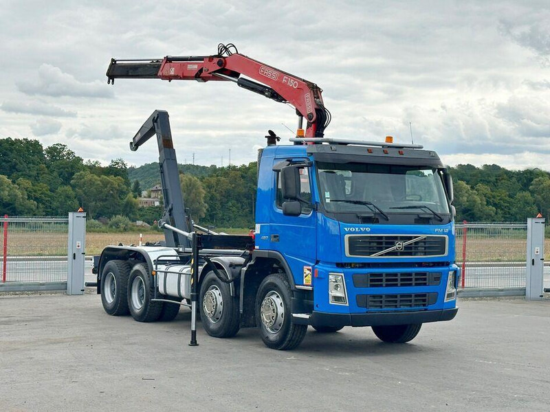 Volvo FM 12.420 * FASSI F150A.21 * 8x4 * TOP - Мултилифт с кука камион, Камион с кран: снимка 2 Volvo FM 12.420 * FASSI F150A.21 * 8x4 * TOP - Мултилифт с кука камион, Камион с кран: снимка 2