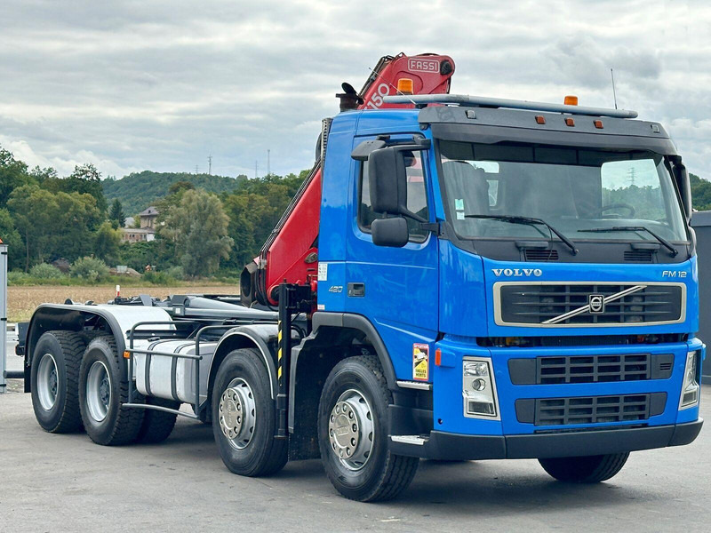 Volvo FM 12.420 * FASSI F150A.21 * 8x4 * TOP - Мултилифт с кука камион, Камион с кран: снимка 4 Volvo FM 12.420 * FASSI F150A.21 * 8x4 * TOP - Мултилифт с кука камион, Камион с кран: снимка 4