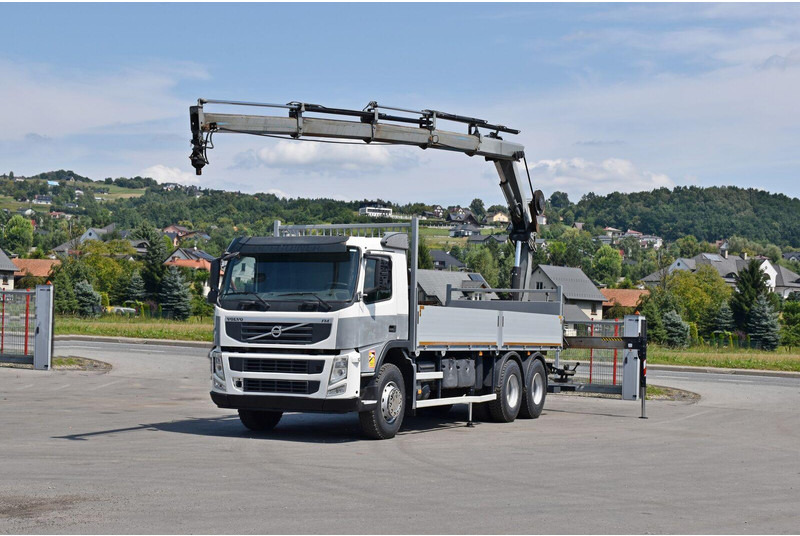 Volvo FM 370 - Бордови камион, Камион с кран: снимка 2 Volvo FM 370 - Бордови камион, Камион с кран: снимка 2