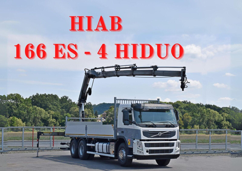 Volvo FM 370 - Бордови камион, Камион с кран: снимка 1 Volvo FM 370 - Бордови камион, Камион с кран: снимка 1