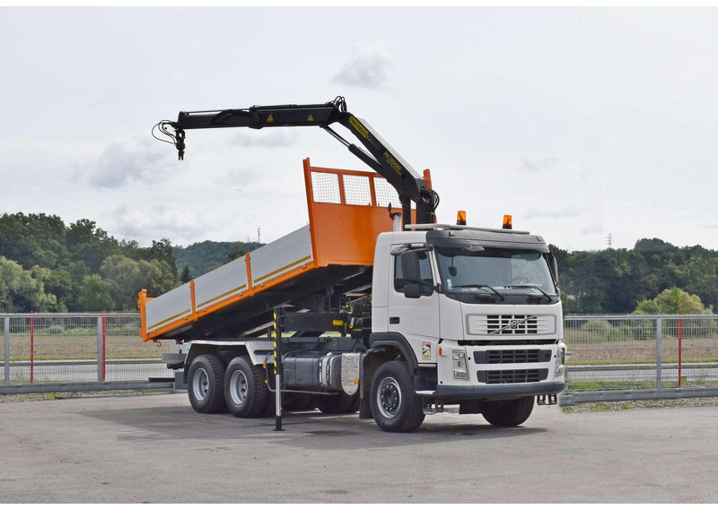 Volvo FM 380 - Самосвал камион, Камион с кран: снимка 2 Volvo FM 380 - Самосвал камион, Камион с кран: снимка 2