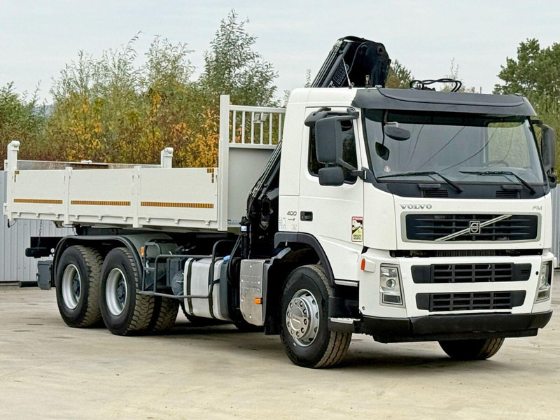 Volvo FM 400 Kipper 6,20m * HIAB 144 B-3 HIDUO* 6x4 - Самосвал камион, Камион с кран: снимка 5 Volvo FM 400 Kipper 6,20m * HIAB 144 B-3 HIDUO* 6x4 - Самосвал камион, Камион с кран: снимка 5