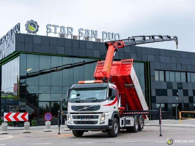 Volvo FM 410 6x2 PALFINGER PK 26002 EH Crane Tipper - Самосвал камион, Камион с кран: снимка 4 Volvo FM 410 6x2 PALFINGER PK 26002 EH Crane Tipper - Самосвал камион, Камион с кран: снимка 4