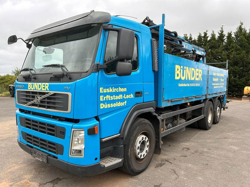 Volvo FM 410 Pritsche mit Kran - Бордови камион, Камион с кран: снимка 2 Volvo FM 410 Pritsche mit Kran - Бордови камион, Камион с кран: снимка 2