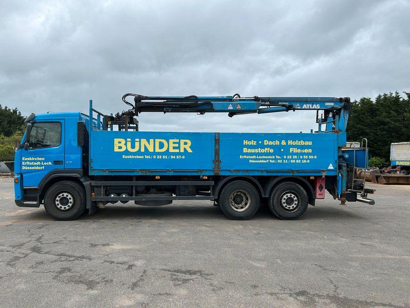 Volvo FM 410 Pritsche mit Kran - Бордови камион, Камион с кран: снимка 4 Volvo FM 410 Pritsche mit Kran - Бордови камион, Камион с кран: снимка 4