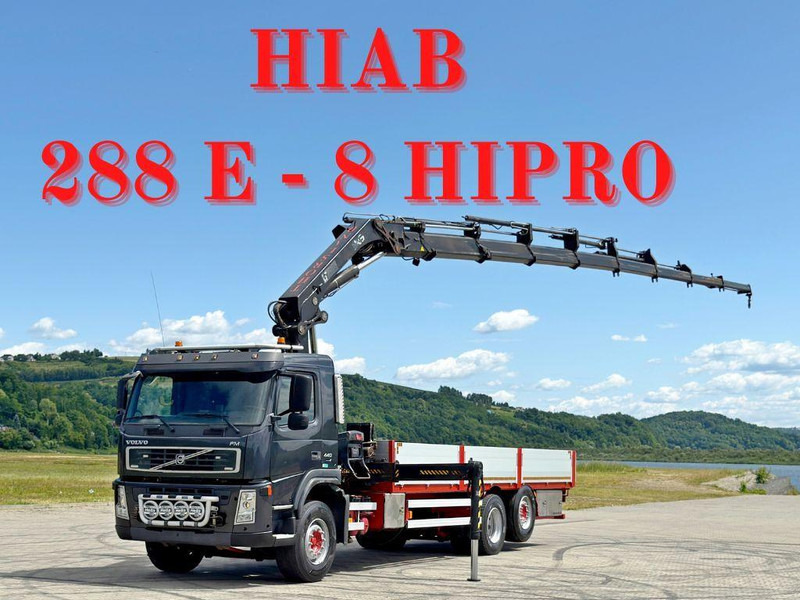 Volvo FM 440 * HIAB 288 E - 8 HIPRO/FUNK * TOPZUSTAND - Бордови камион, Камион с кран: снимка 1 Volvo FM 440 * HIAB 288 E - 8 HIPRO/FUNK * TOPZUSTAND - Бордови камион, Камион с кран: снимка 1