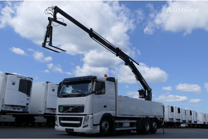 Volvo FM 460 - Бордови камион, Камион с кран: снимка 4 Volvo FM 460 - Бордови камион, Камион с кран: снимка 4