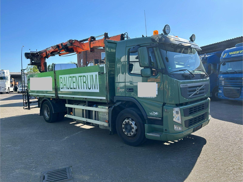 Volvo FM330 Kran Hiab 113K Pro Euro 5+EEV.2x Ger - Бордови камион, Камион с кран: снимка 1 Volvo FM330 Kran Hiab 113K Pro Euro 5+EEV.2x Ger - Бордови камион, Камион с кран: снимка 1