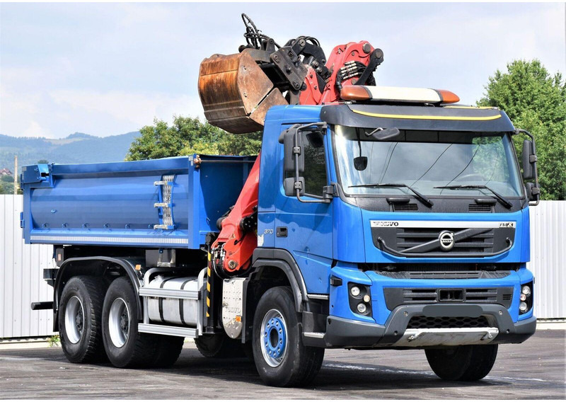 Volvo FMX 370 - Самосвал камион, Камион с кран: снимка 4 Volvo FMX 370 - Самосвал камион, Камион с кран: снимка 4