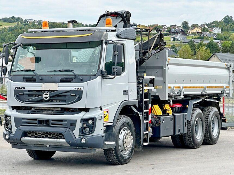Volvo FMX 420 - Самосвал камион, Камион с кран: снимка 5 Volvo FMX 420 - Самосвал камион, Камион с кран: снимка 5