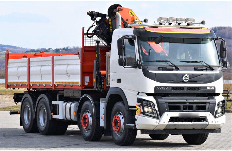 Volvo FMX 420 Kipper 6,20m *PK 1850 2 - SH B*FUNK/8x4 - Самосвал камион, Камион с кран: снимка 2 Volvo FMX 420 Kipper 6,20m *PK 1850 2 - SH B*FUNK/8x4 - Самосвал камион, Камион с кран: снимка 2