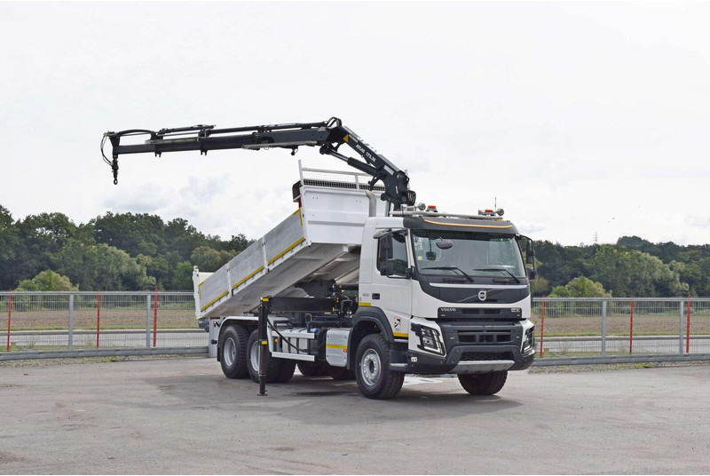 Volvo FMX 460 - Самосвал камион, Камион с кран: снимка 2 Volvo FMX 460 - Самосвал камион, Камион с кран: снимка 2
