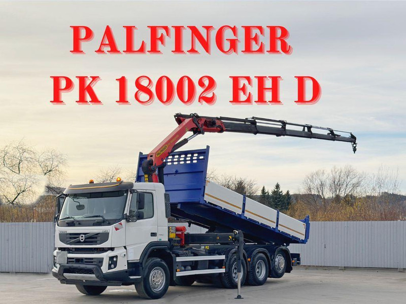 Volvo FMX 460 - Самосвал камион, Камион с кран: снимка 1 Volvo FMX 460 - Самосвал камион, Камион с кран: снимка 1