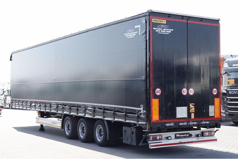 Wielton FIRANKA / MEGA / LOWDECK / OŚ PODNOSZONA / DACH PODNOSZONY / SAF - Брезентово полуремарке: снимка 4 Wielton FIRANKA / MEGA / LOWDECK / OŚ PODNOSZONA / DACH PODNOSZONY / SAF - Брезентово полуремарке: снимка 4