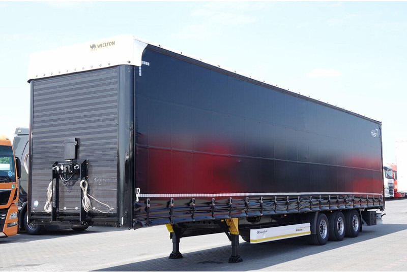 Wielton FIRANKA / MEGA / LOWDECK / OŚ PODNOSZONA / DACH PODNOSZONY / SAF - Брезентово полуремарке: снимка 1 Wielton FIRANKA / MEGA / LOWDECK / OŚ PODNOSZONA / DACH PODNOSZONY / SAF - Брезентово полуремарке: снимка 1