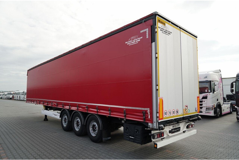 Wielton FIRANKA STANDARD / MULDA DO STALI - 9 M  / OŚ PODNOSZONA / SAF / - Брезентово полуремарке: снимка 3 Wielton FIRANKA STANDARD / MULDA DO STALI - 9 M  / OŚ PODNOSZONA / SAF / - Брезентово полуремарке: снимка 3